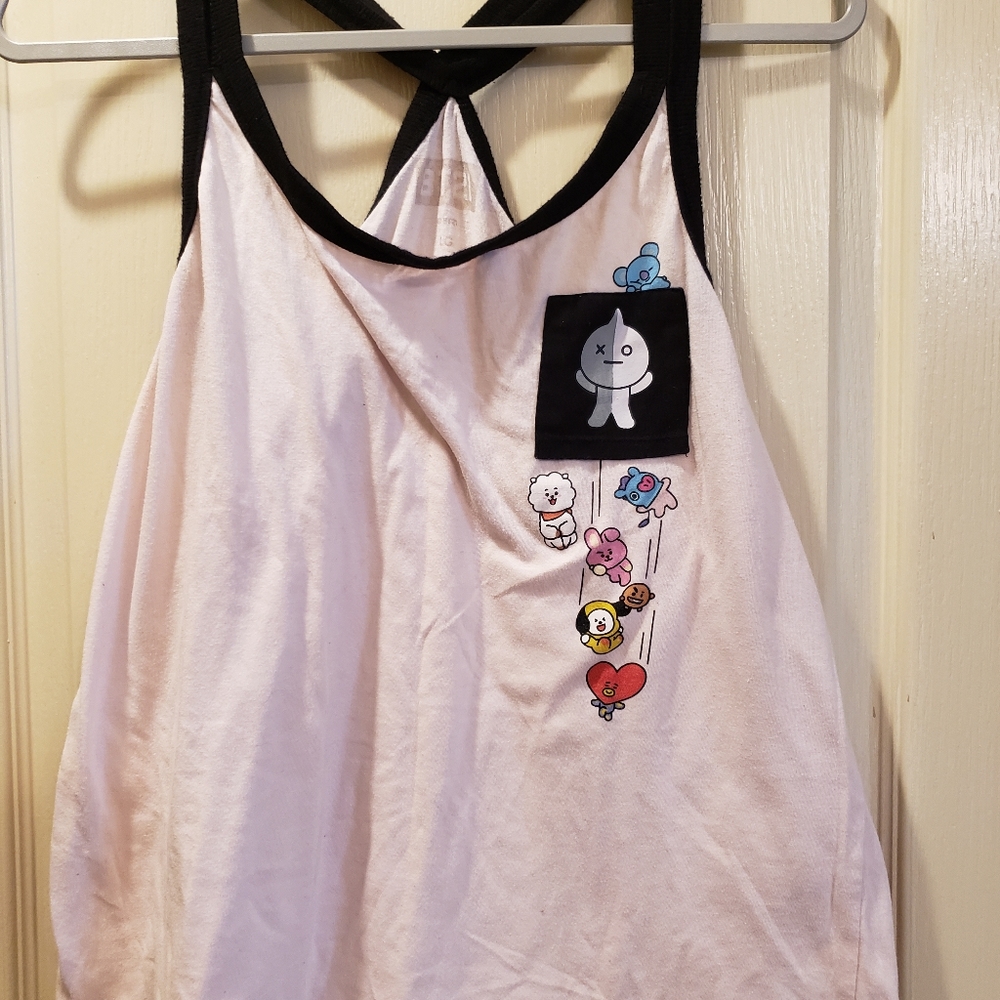 BT21 racer back top.